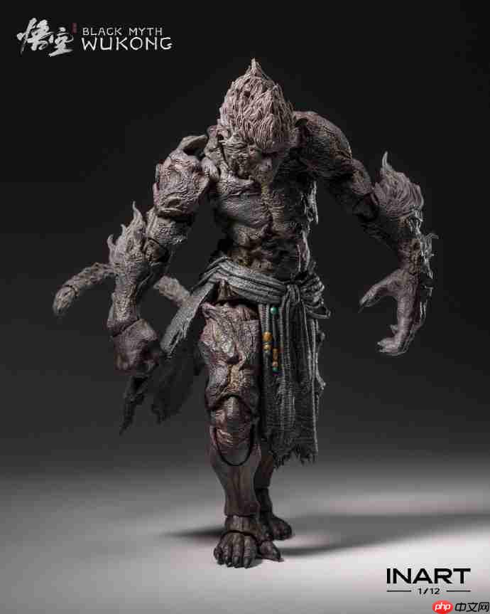 昆仑顶上柱擎天！《黑神话：悟空》石猿手办即将开订