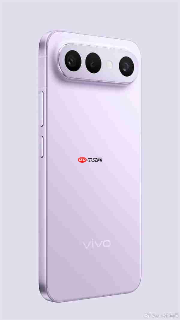 vivo S50 Pro mini全身照正式亮相!横向纯平Deco 灵感紫配色仙气十足
