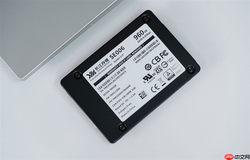 企业级SATA SSD天花板!长江存储SE006 960GB评测:持续3天高负荷测试 全程稳定读写