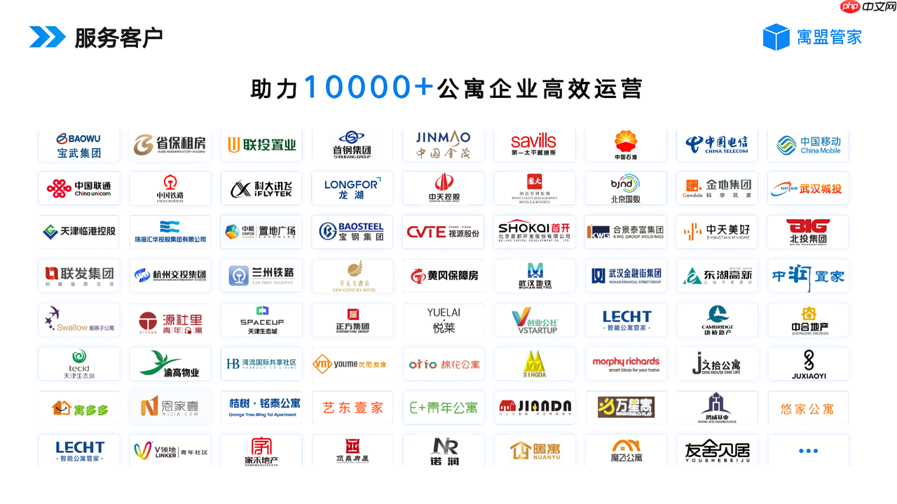市面主流长租公寓管理系统排行榜推荐,长租公寓管理系统软件排名