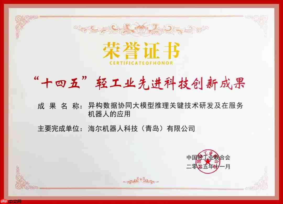 行业最多!海尔3项科技成果入选“十四五”重点项目