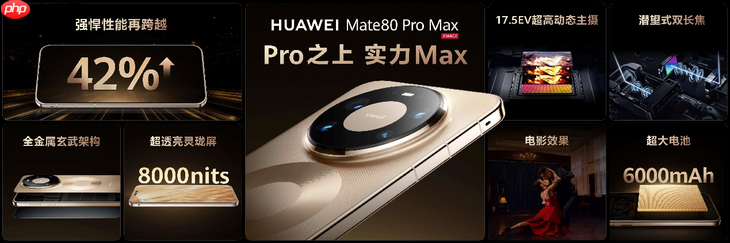 HUAWEI Mate 80系列发布：以巅峰科技树立高端旗舰新标杆