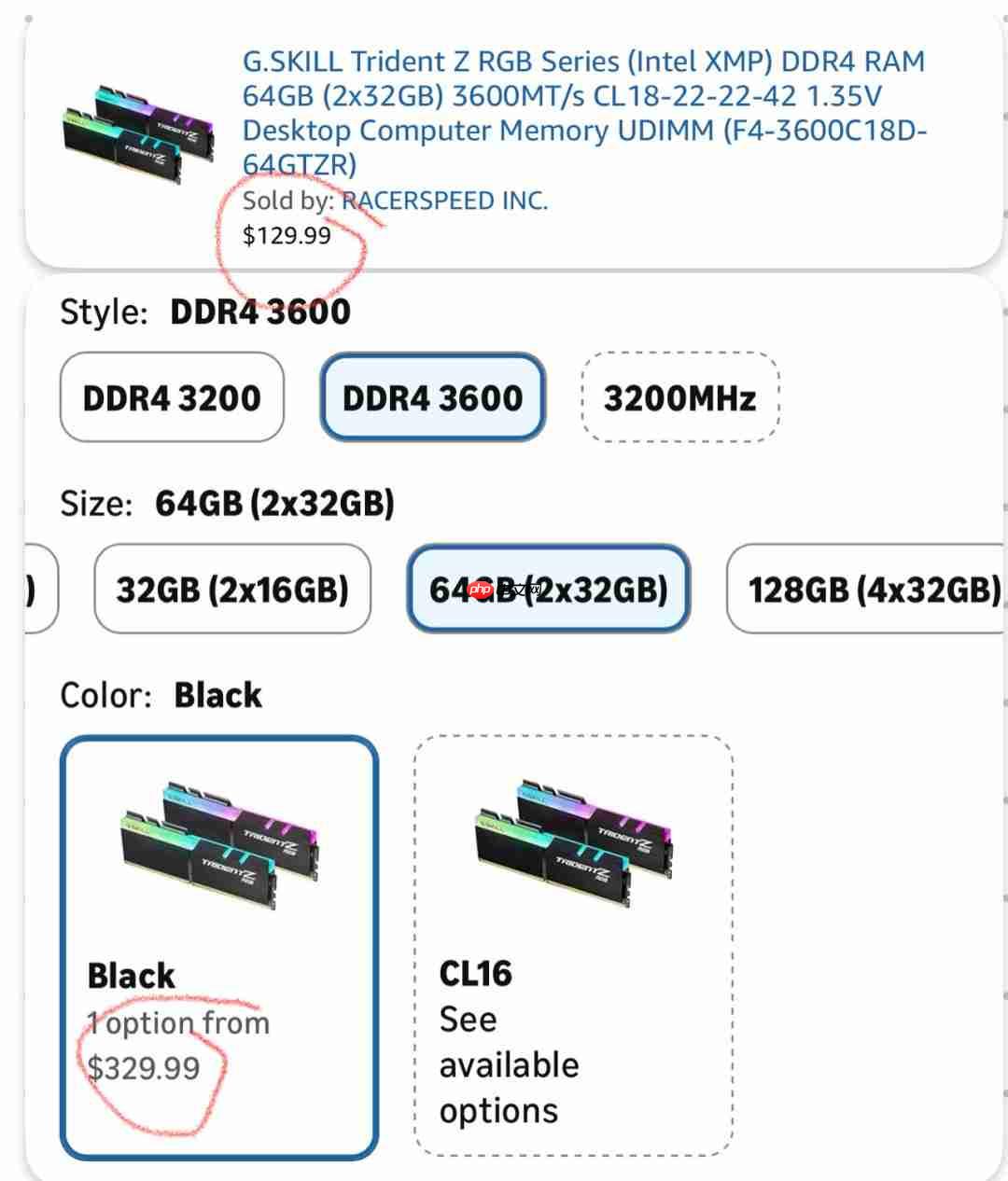 国外网友受不了了!64GB内存售价比一台PS5还贵