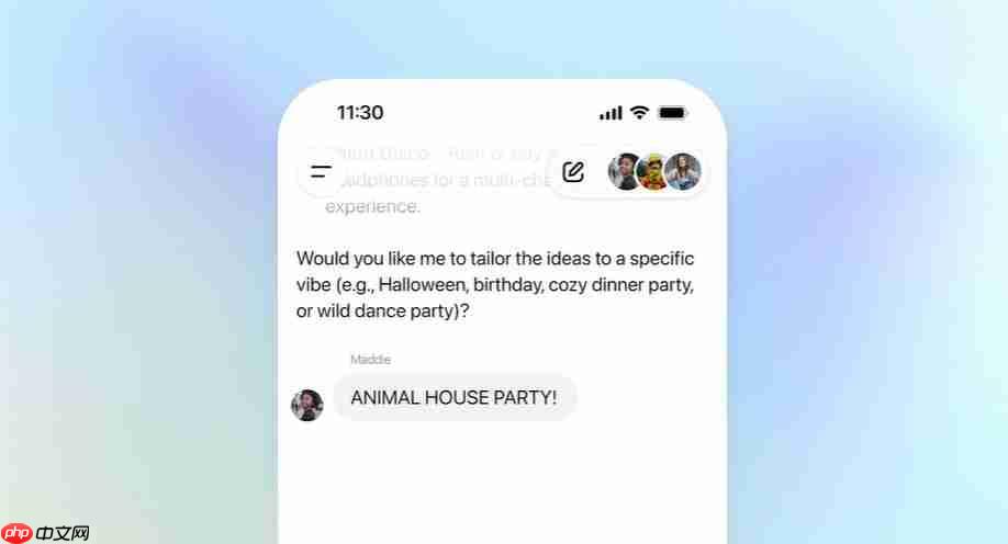 OpenAI开放全球用户用ChatGPT群组聊天 最多可20人