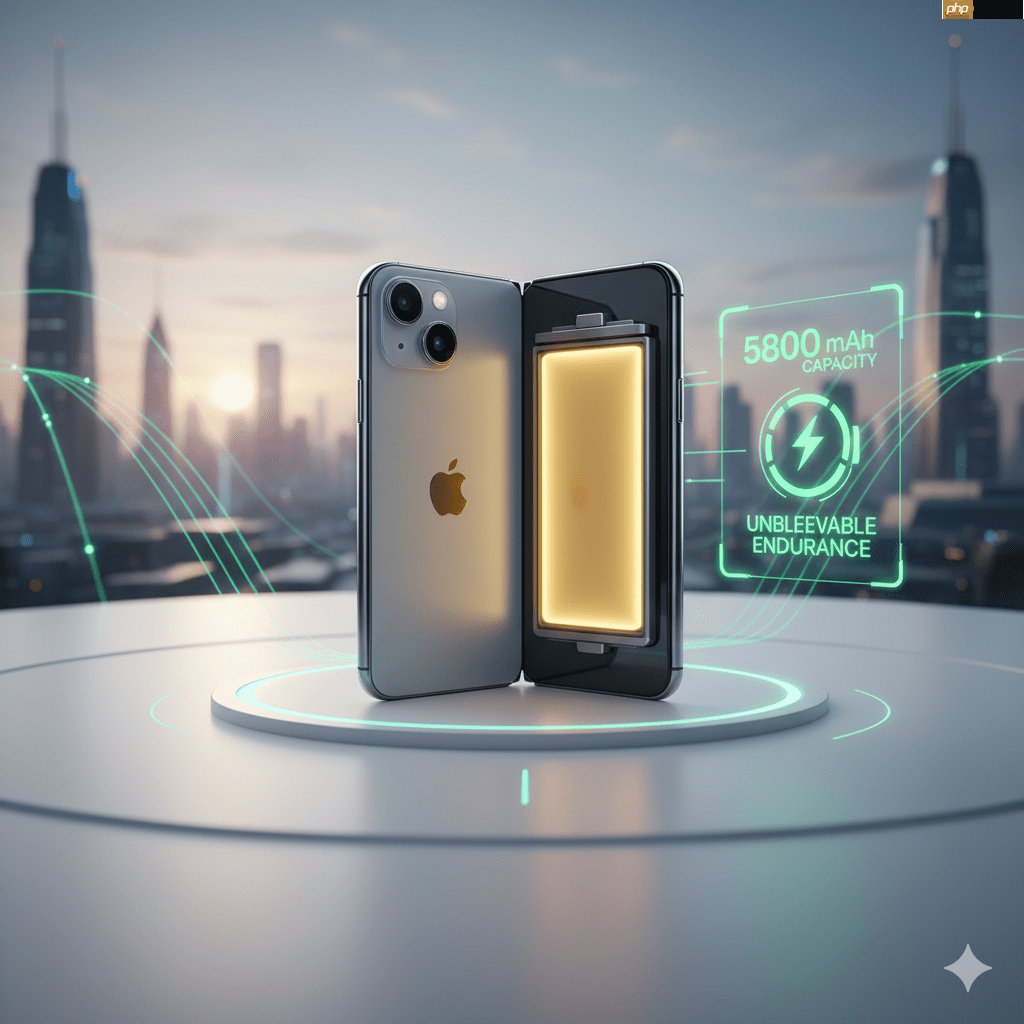 比对手更持久!苹果首款摺叠机传搭载史上最大电池 容量上看5800mAh