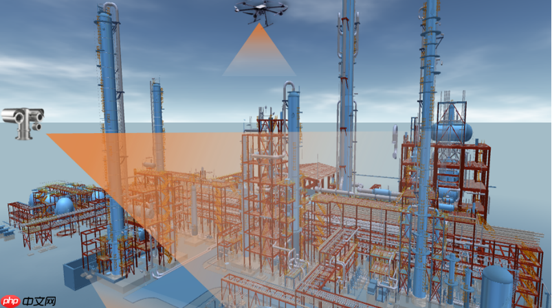 海康威视视觉大模型精准识别化工园区“跑冒滴漏”