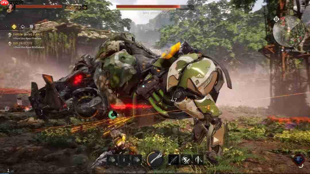 《地平线:钢铁边境》新情报:有12种武器供选择