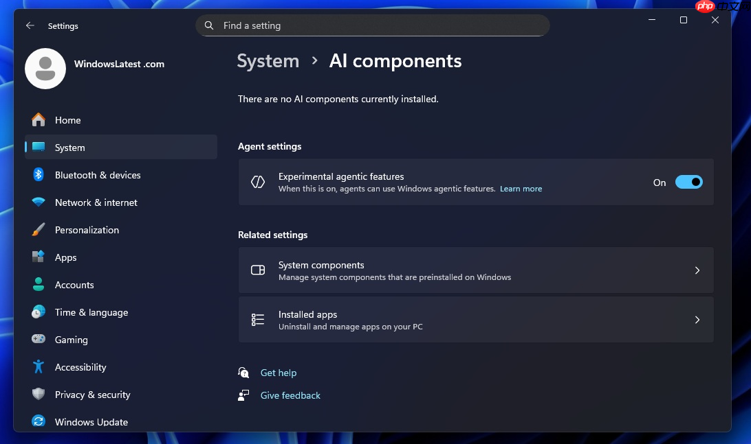 Windows 11 正在测试 “Agent Workspace” 功能:在后台运行的 AI 智能体