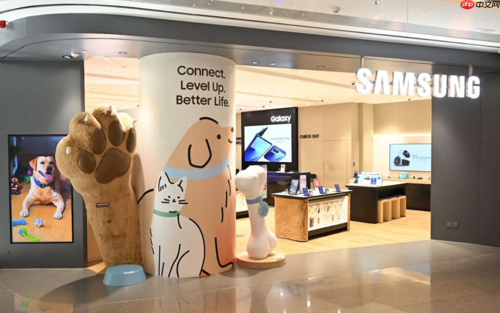 启德AIRSIDE三星专门店化身多装置智能「宠」爱天地!