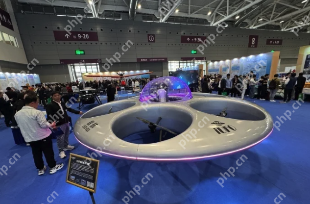 UFO现身高交会？全球首款载人飞碟正式亮相本届高交会8号馆 - php中文网