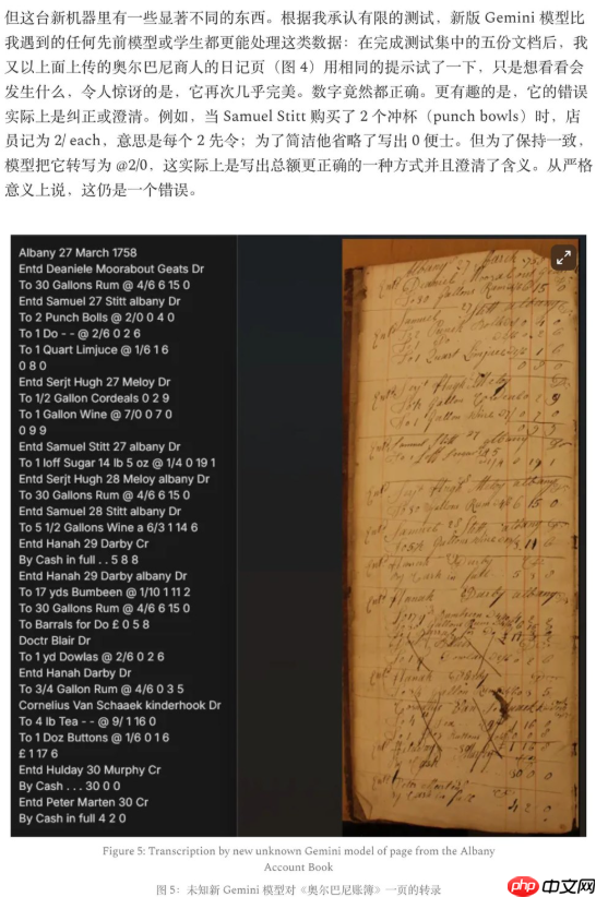 历史手稿破译,Gemini 3 首次逼近“人类专家”