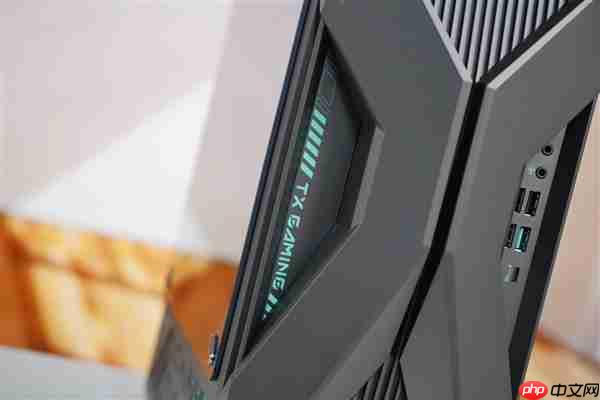 侧透面板+炫彩光带!华硕天选6X台式机图赏