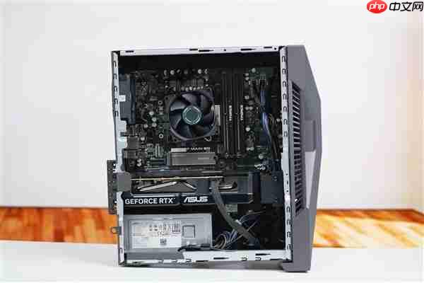 侧透面板+炫彩光带!华硕天选6X台式机图赏