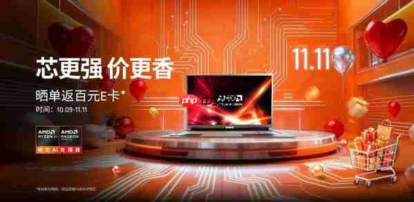 芯更强 价更香!错过再等一整年!2025双11锐龙笔记本优选