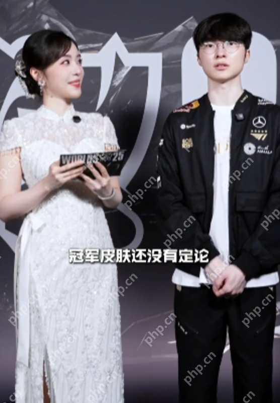 Faker说这一冠不为任何人:冠军皮肤还没定 - php中文网