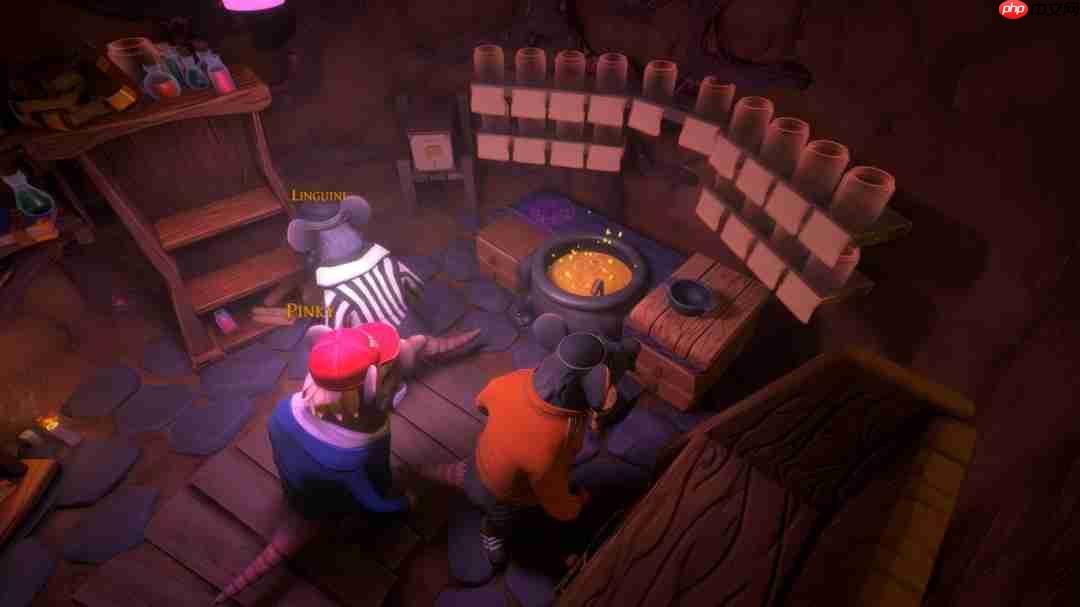 《鼠鼠餐厅》Steam正式推出 老鼠版中世纪餐厅经营