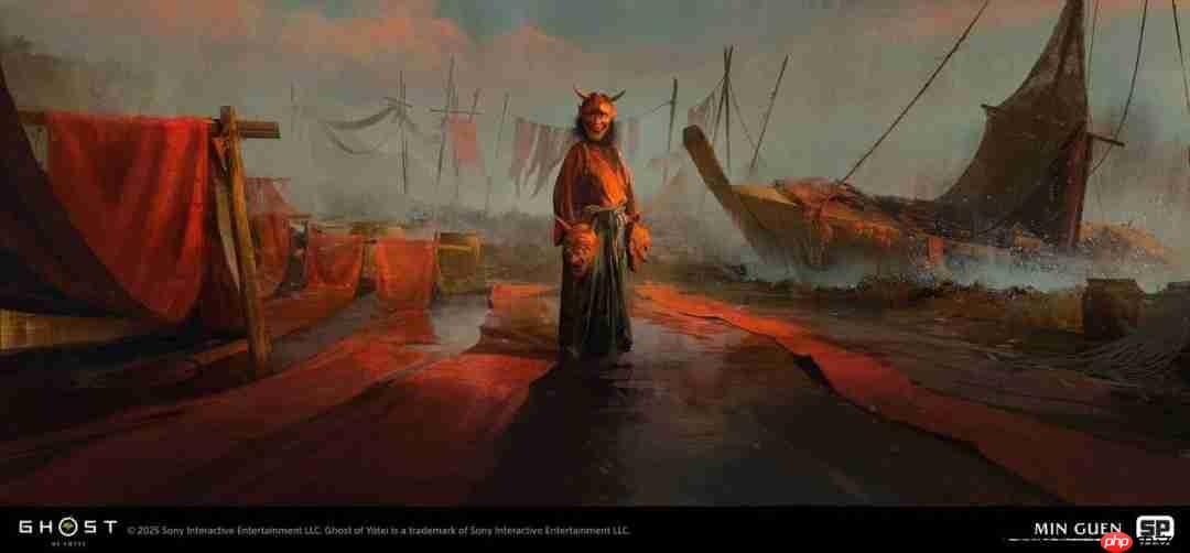 Sucker Punch艺术家分享《羊蹄山之魂》早期概念图与设计理念