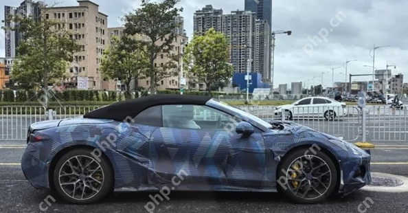 比亚迪再添猛将:腾势Z双门软顶敞篷跑车实车首度曝光 - php中文网