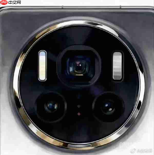 华为Mate 80后置镜头图片曝光！主摄+多元镜头组合