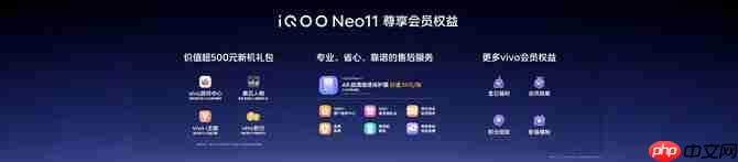 2K屏双芯游戏神机！“超神标准版”iQOO Neo11 起售价2599元