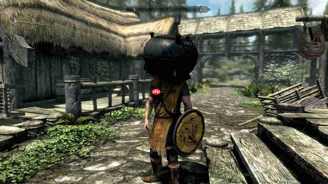 开发人员都未曾设想! 《上古卷轴5》套桶偷窃技巧实为bug