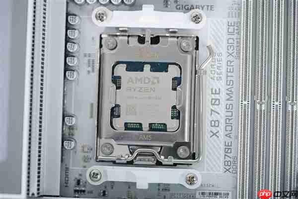 支持DDR5-9000！技嘉X870E AORUS X3D主板图赏