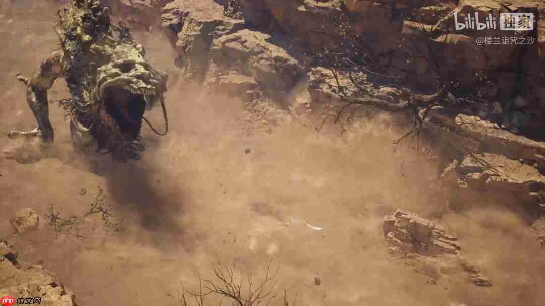 国产ARPG新游《楼兰:诅咒之沙》首支全实机预告