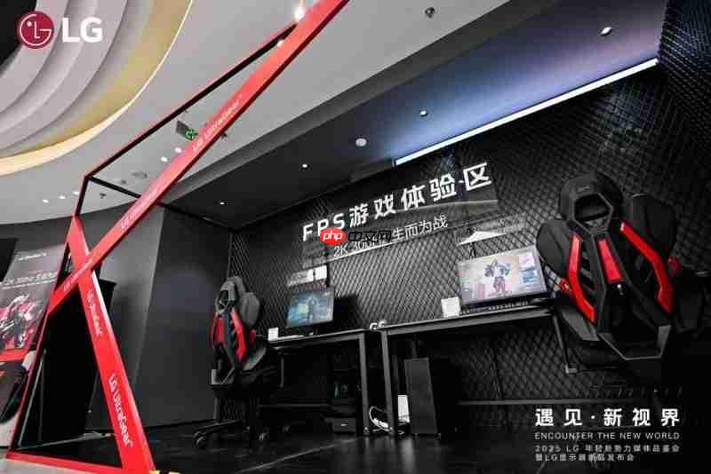 遇见·新视界”:LG电子首款6K雷电5电竞显示器,开启沉浸新境