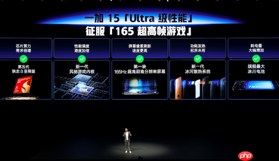 第一款性能Ultra旗舰!一加15首销:3999元起
