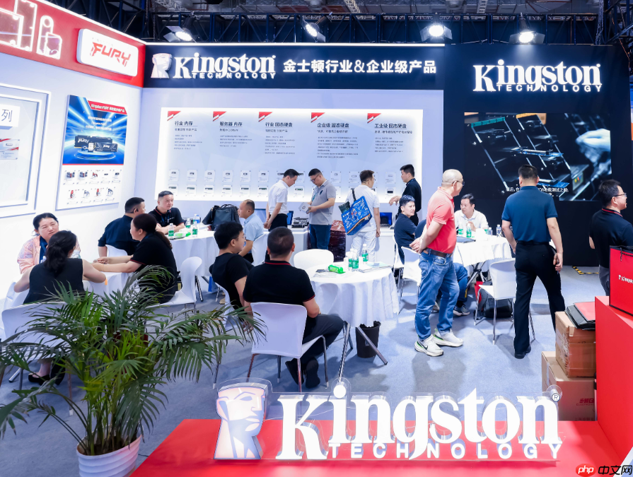 助力工业转型升级金士顿工博会大放异彩