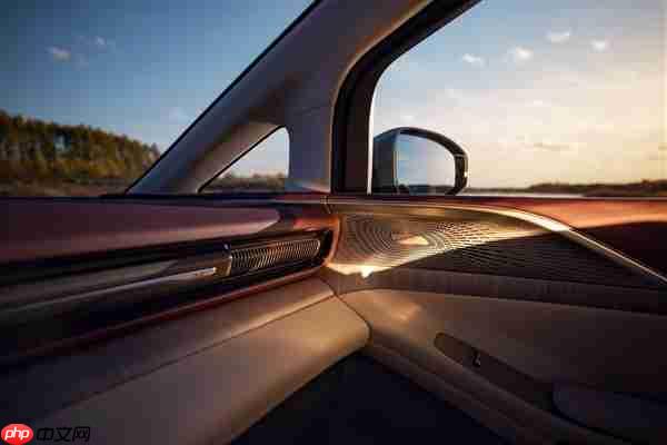 配60升大油箱 小鹏X9增程版内饰公开:全车用4.2米进口真木