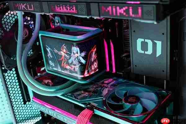 双11梦幻之选 ROG夜神RTX5080 RO姬x初音未来版显卡