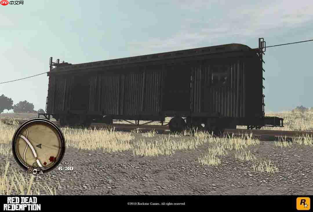 前R星员工公开《荒野大镖客:救赎》早期开发画面截图