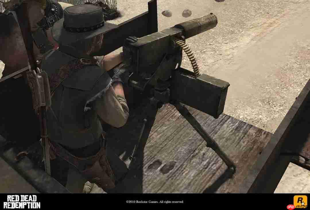 前R星员工公开《荒野大镖客:救赎》早期开发画面截图