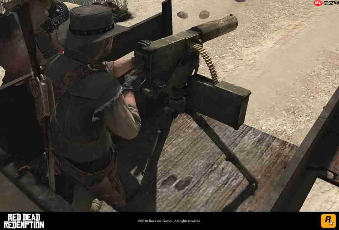 前R星员工公开《荒野大镖客:救赎》早期开发画面截图