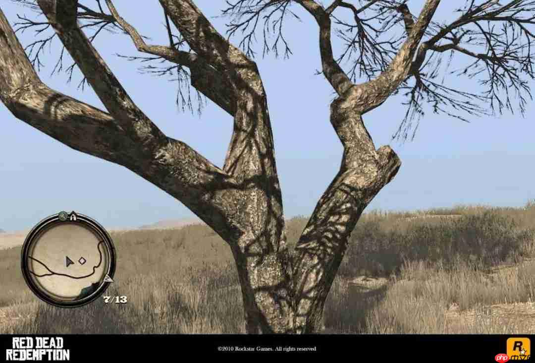 前R星员工公开《荒野大镖客:救赎》早期开发画面截图