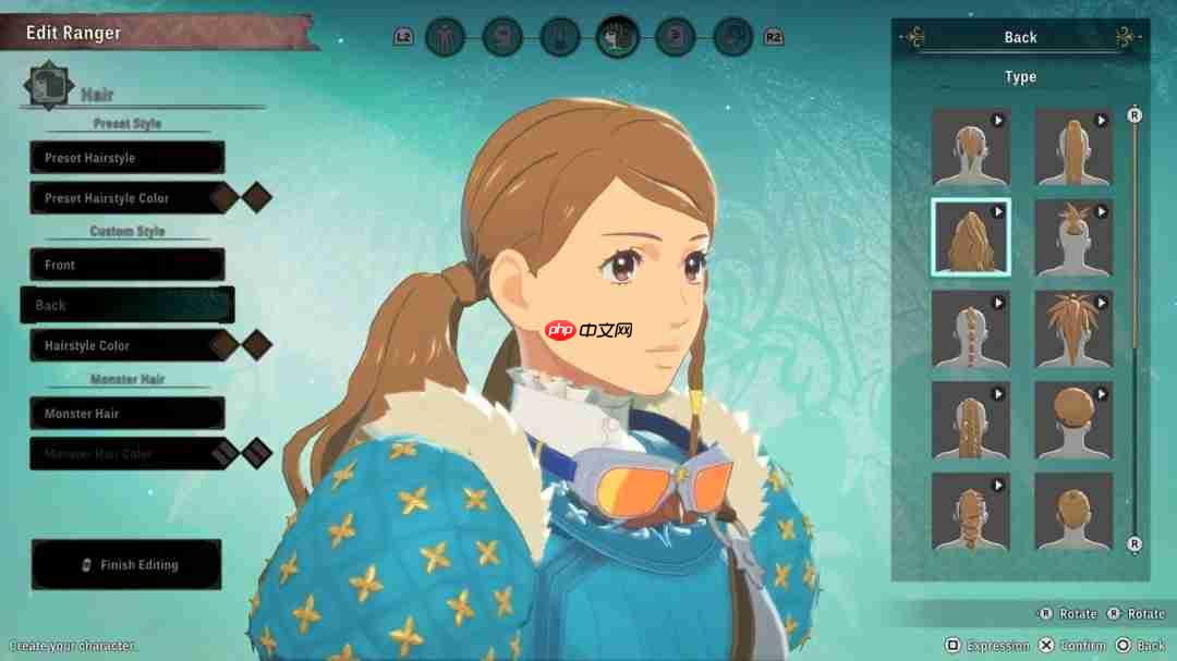 可以捏脸!《怪物猎人物语3:命运双龙》角色编辑演示PV发布