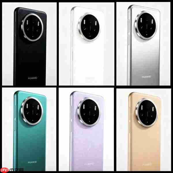 华为Mate 80系列渲染图曝光:延续圆形模组 配色达6款