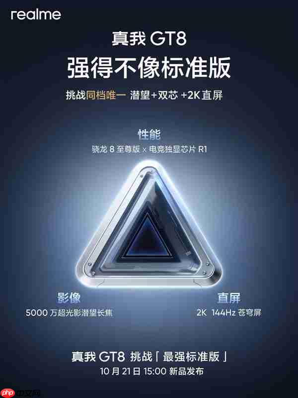 真我GT8要成为最强标准版 王伟:物超所值