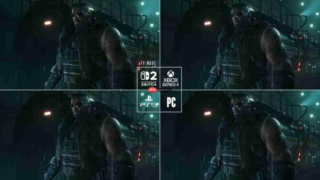 《最终幻想7:重制版Intergrade》NS2、PC等四平台画面对比