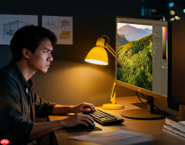 AOC推出新款27寸显示器:FHD/4K双模切换仅1499元