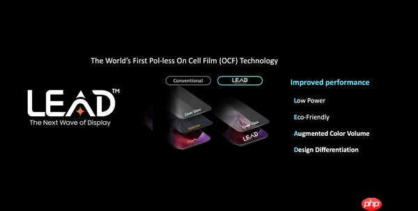 iQOO 与三星显示宣布 iQOO 15搭载2K LEAD OLED