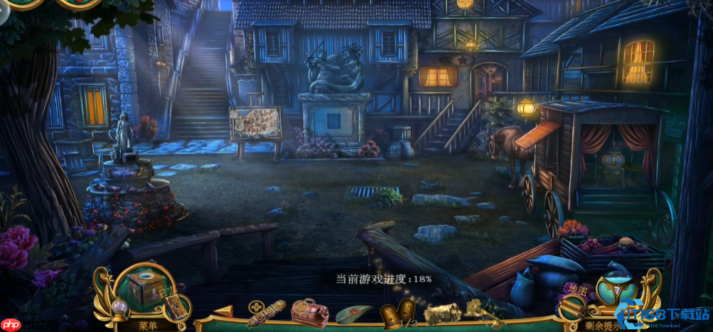 王城密室大冒险:三色鸟谜题与狼人追击战