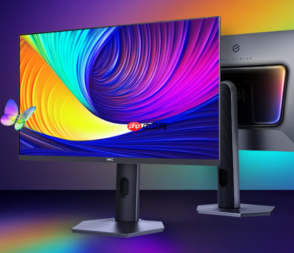 HKC新款27寸QD-OLED显示器上市:2K 240Hz屏首发仅1999元