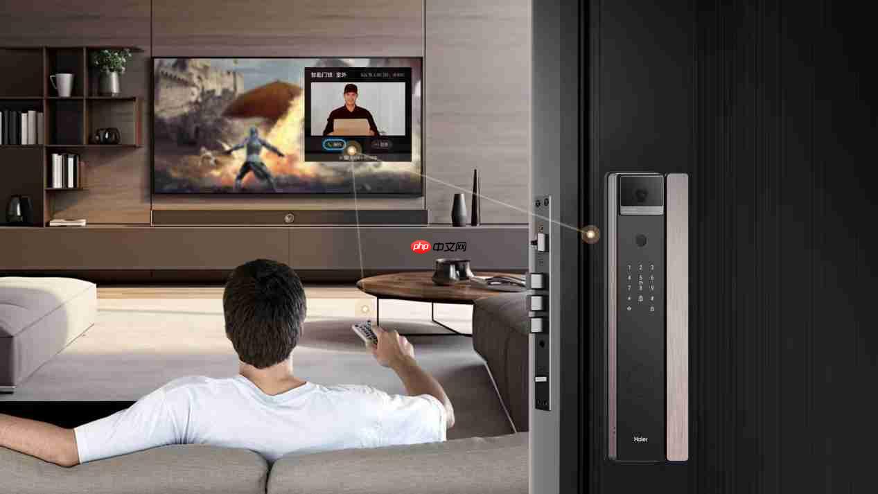 填补空白!海尔智能门锁主导的《AI智能锁》团体标准发布