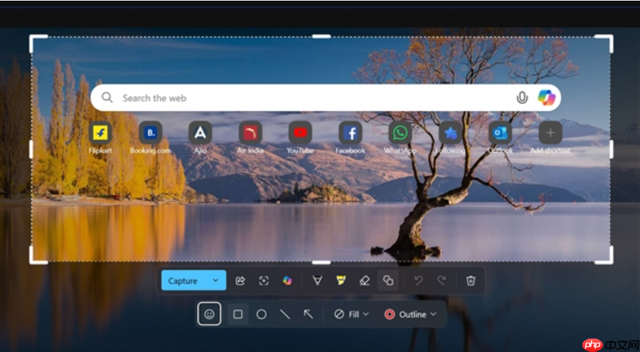 Windows 11 截图工具更新,支持即时标注
