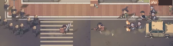 在Steam新品节体验俯视角射击游戏《腐朽默示》，上演一出由你主演的像素风丧尸喜剧！