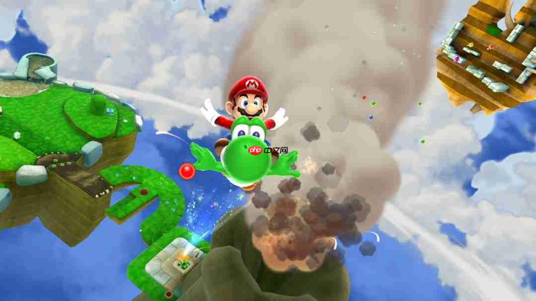 暖人彩蛋 《超级马里奥银河》让制作人员名单常驻后台