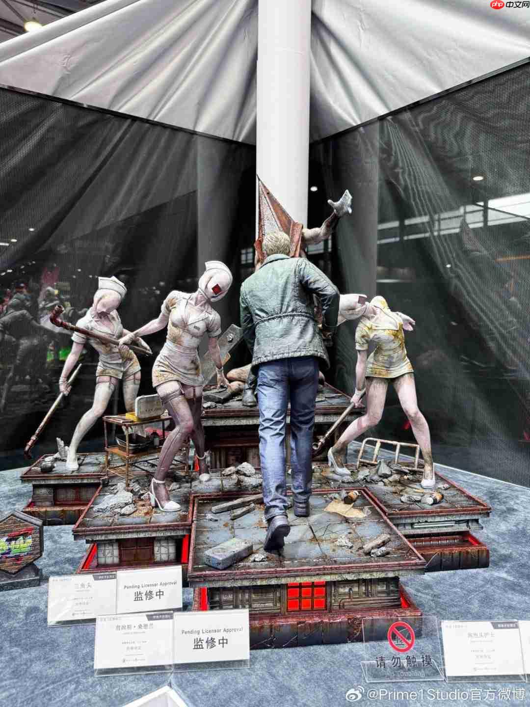 《寂静岭2》护士等精美雕像 逼真细致非常恐怖