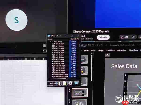 Intel Panther Lake首次公开演示:功耗之低 难以置信!